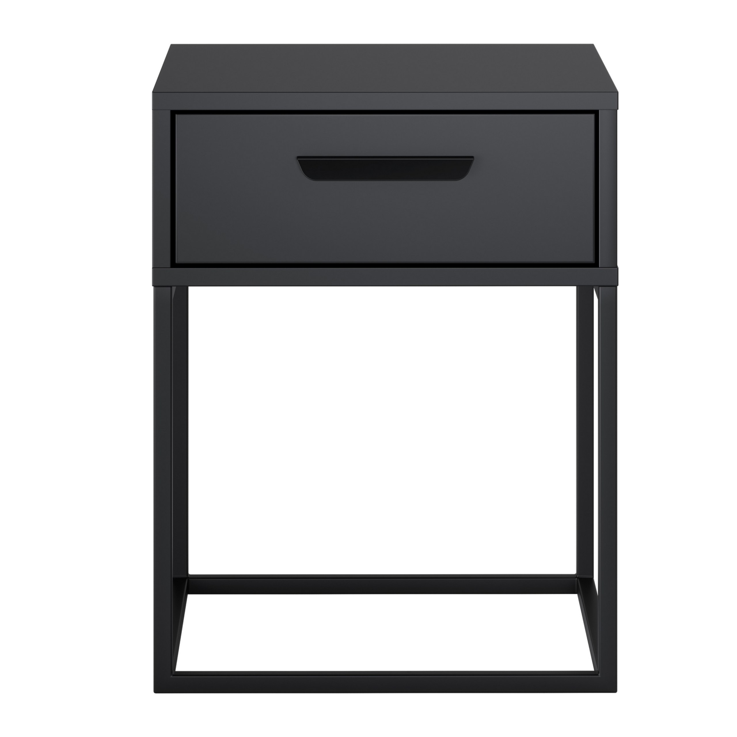 Szafka nocna NAVELLO 40 cm CZARNY - meble COMAD