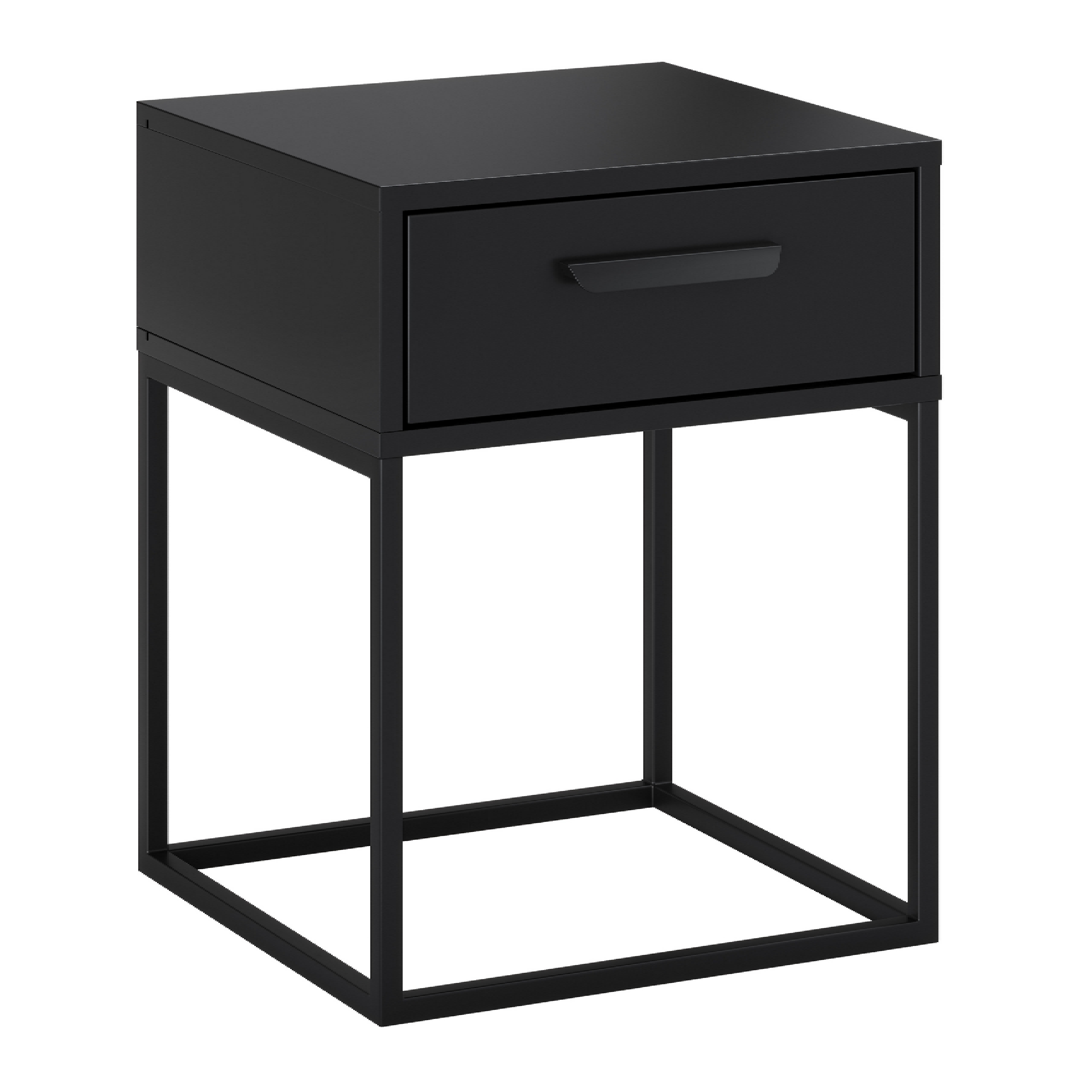Szafka nocna NAVELLO 40 cm CZARNY
