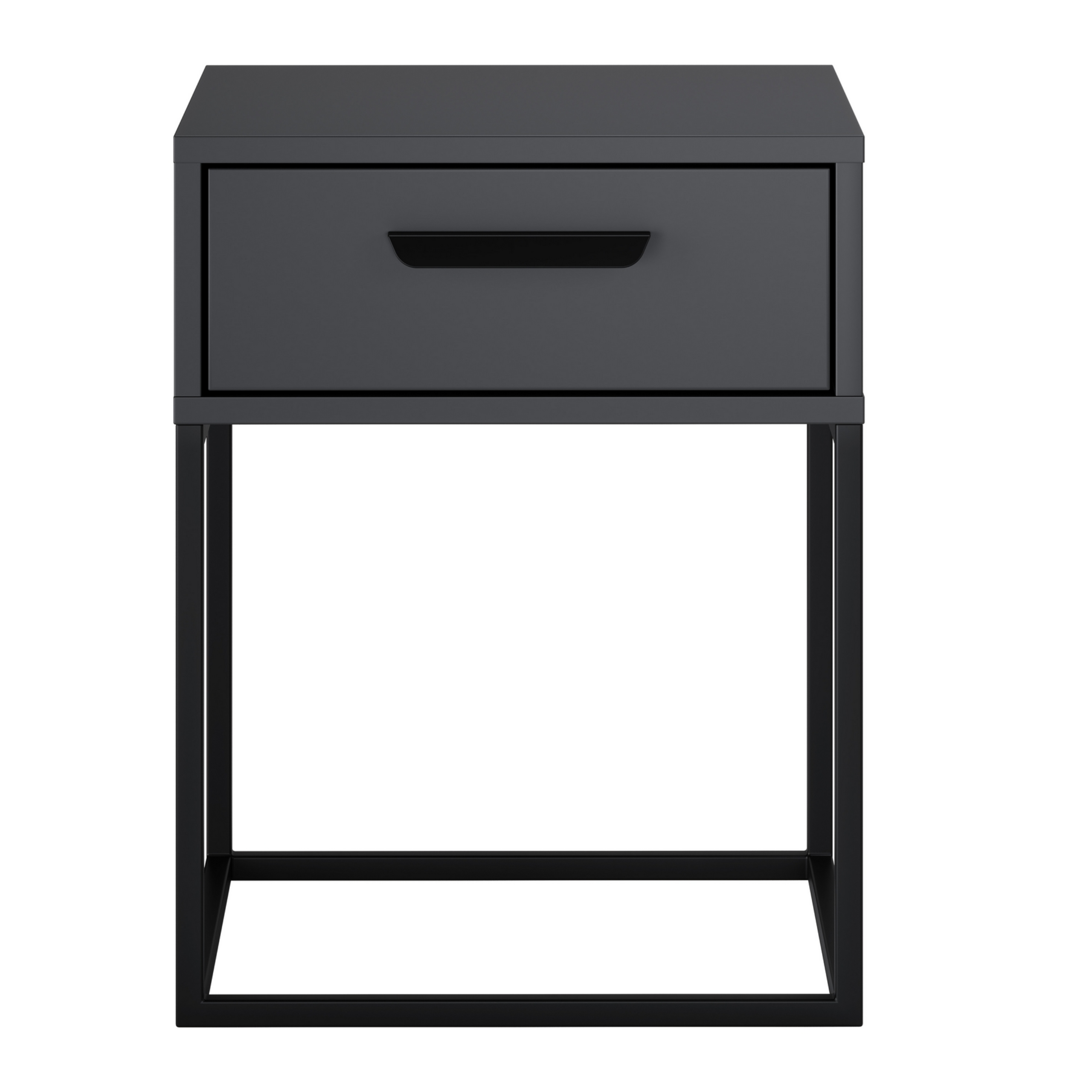 Szafka nocna NAVELLO 40 cm ANTRACYT - Meble COMAD