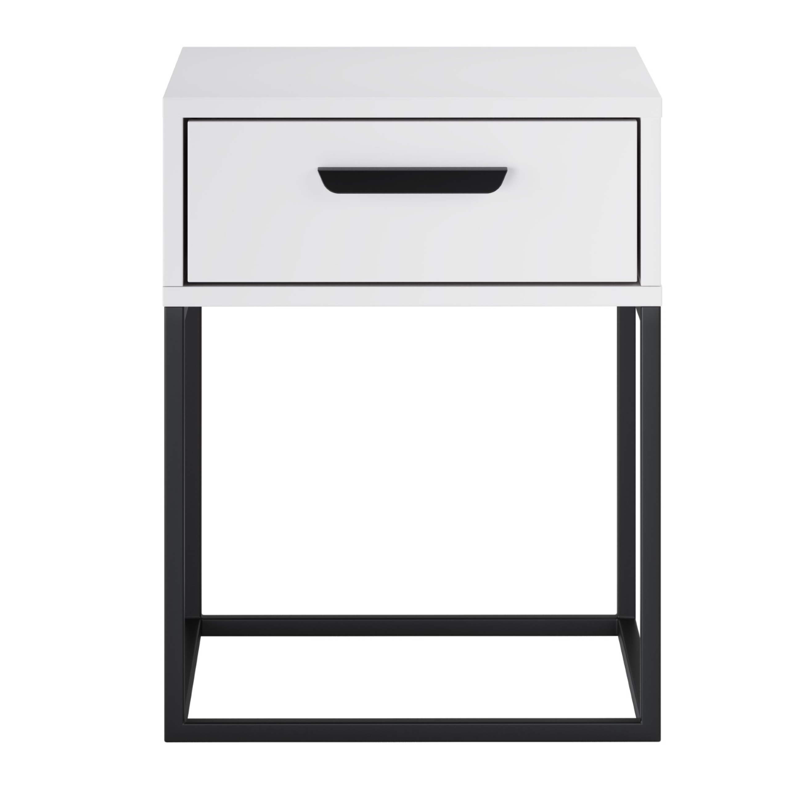 Szafka nocna NAVELLO 40 cm BIAŁY - Meble COMAD